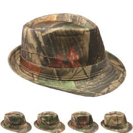 48 Wholesale Pattern Design Fedora Hat