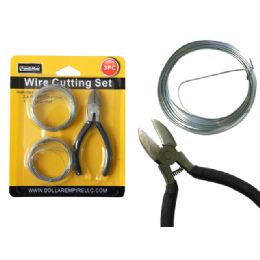 96 Wholesale Wire Cutting Set 3pc (2x7m)