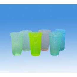 96 Pieces 6pc Neon Color Cups (4 Colors) - Plastic Drinkware