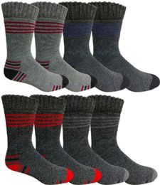 180 Units of Mens Warm Winter Thermal Socks - Mens Thermal Sock