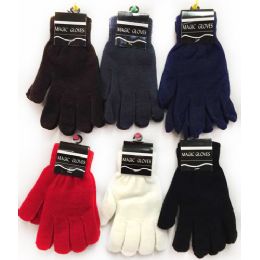 12 Pairs Unisex Magic Glove - Knitted Stretch Gloves