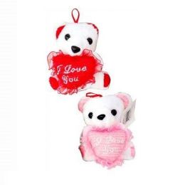 36 Pieces Valentines Bear W/'i Love You Heart'xz - Plush Toys