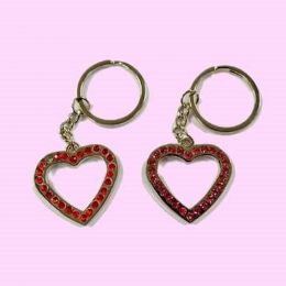 96 Pieces Keychain, Metal 'i Love You' - Valentines