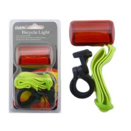 96 Wholesale Bike Safety Light With Strap