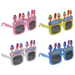 72 Wholesale Novelty Party Sunglasses
