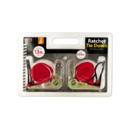 12 Wholesale Ratchet Tie Down Set