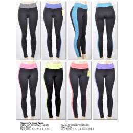 72 Pieces Women's Dark Grey Sport Pants - Womens Active Wear