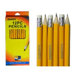 144 Wholesale 12 Piece Pencil Sets