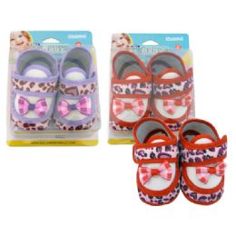 72 Pairs Baby Shoe Leopard Print - Baby Accessories
