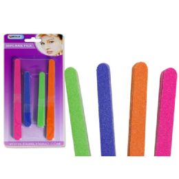 96 Wholesale 28pc Nail File Emery Boards