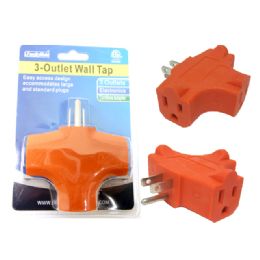 96 Wholesale 3 Plug Outlet Adapter