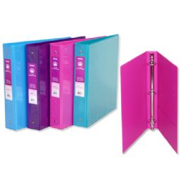 48 Pieces 1.5" Binder With View Pockets - Clipboards and Binders