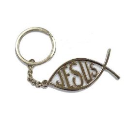 48 of Jesus Metal Keychain