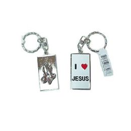 48 of I Love Jesus Keychain