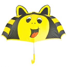 36 Wholesale Animal Design Kid Umbrella