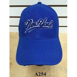 144 Wholesale New York Baseball Cap