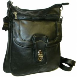 24 Wholesale Lambskin AntI-Theft Leather Side Bag