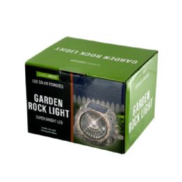 6 Wholesale Solar Powered Led Garden Rock Light