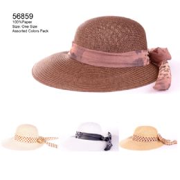 24 Wholesale Assorted Sun Hats