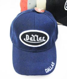 48 Wholesale Dallas Baseball Cap
