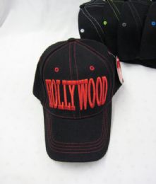 36 Pieces "hollywood" Baseball Cap - Hats With Sayings