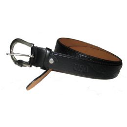 144 Wholesale Men's Brown Eagle Belt
