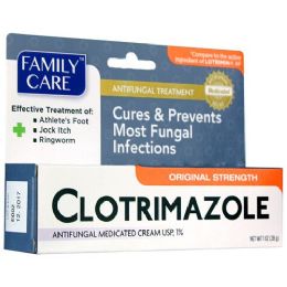 82 Pieces 1 Oz Clotrimazole Antifungal Cream 1% Usp 1oz - Skin Care