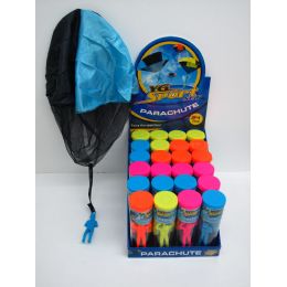 144 Pieces Parachute Sport 4 Colors - Summer Toys
