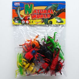 36 Wholesale 12 Piece Assorted Insects