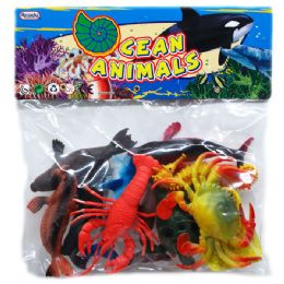 36 Wholesale 12 Piece Assorted Ocean Animals