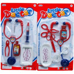 96 Wholesale 6pc Little Doctor Play Set In Blister Card