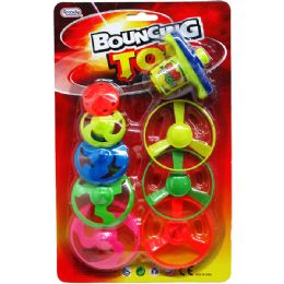60 Pieces 8 Piece Saucers & Tops W.winD-Up Shooter - Toy Sets