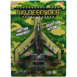 48 Wholesale 7.5" F/f Air Defender Jet In Blister Card