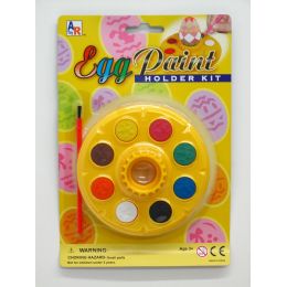 72 Pieces Egg Holder Paint Set - Easter