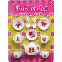48 Wholesale Little Tea Set In Blister Card