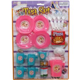 48 Wholesale 18 Pc Tea Play Set In Blister Card