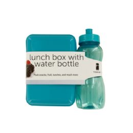 12 Wholesale Lunch Box With Water Bottle