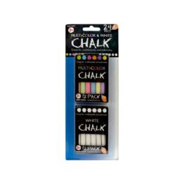 MultI-Color & White Chalk Set