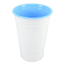 100 Wholesale 16oz Insulated Cups 16oz Double Walled ( Blue Carolina Color Only)