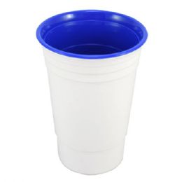 100 Wholesale 16oz Insulated Cups 16oz Double Walled ( Blue Color Only)