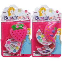 72 Wholesale 2level Make Beauty Set In Blister Card