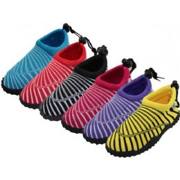 36 Wholesale Women's Sea Shell Print Wave Water Shoe