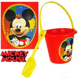 24 Pieces Disney's Mickey Mouse Sand Pail & Shovel Sets - Beach Toys