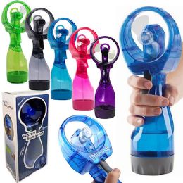 30 Pieces Battery Operated Water Misting Fans - Spray Bottles