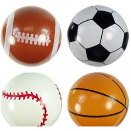 96 Bulk Inflatable Sports Balls