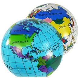 192 Wholesale Inflatable World Globes