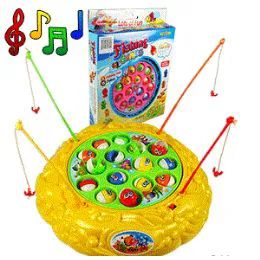 24 of Battery Operated Fishing Games W/music