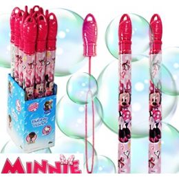 24 Wholesale Disney's Minnie Bowtique Bubble Sticks