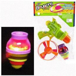 96 Pieces Bouncing Top Playsets - Bubbles