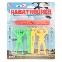48 Pieces Paratroopers 4 Piece Set - Novelty Toys